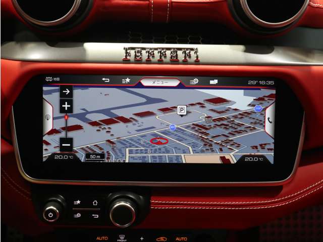 フェラーリ ポルトフィーノM F1 DCT LEDカーボンステア 内装Rosso 北海道の詳細画像 その17