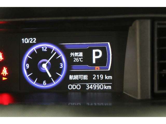 現在の走行距離です。乗り方や用途によって走行距離は異なりますが1年間に1万キロが一般的な目安です。