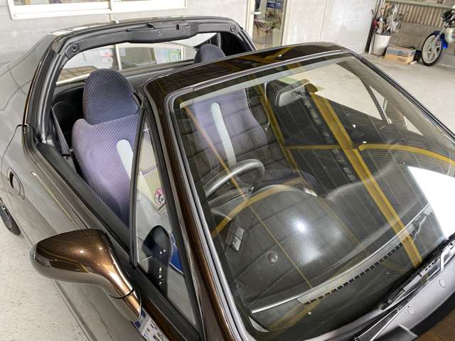 ホンダ CR-Xデルソル 1.5 VXi 電動オープンルーフ仕様車 今年全塗装済/タイヤ&アルミホイール新品 広島県の詳細画像 その9