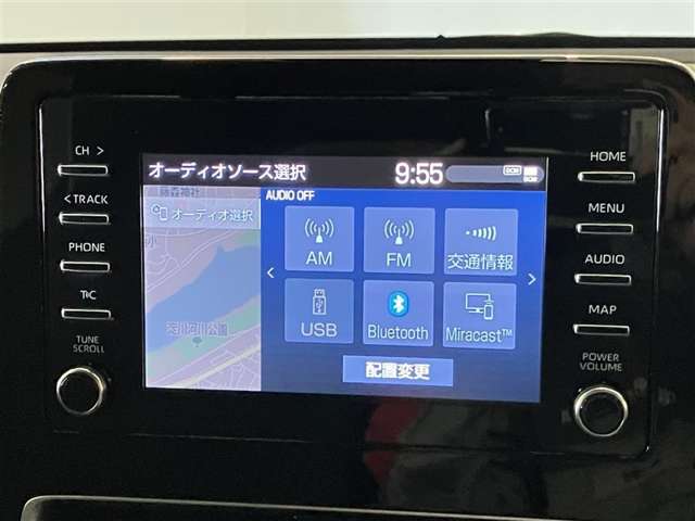 無線でBluetooth搭載機器を接続出来スマートフォンを接続して音楽を聴いたり、ハンズフリーで電話も可能です！イヤホンコードの煩わしさから解放、断線の可能性減少。快適な運転を提供します！