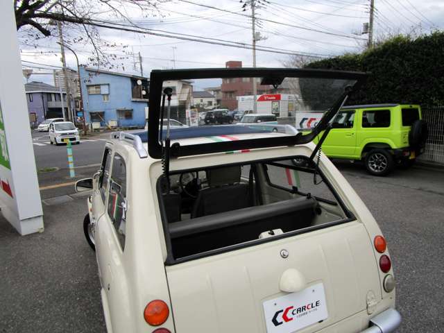 日産 パオ 1.0 キャンバストップ 車高調・タイヤ4本新品 電動オープン 千葉県の詳細画像 その16