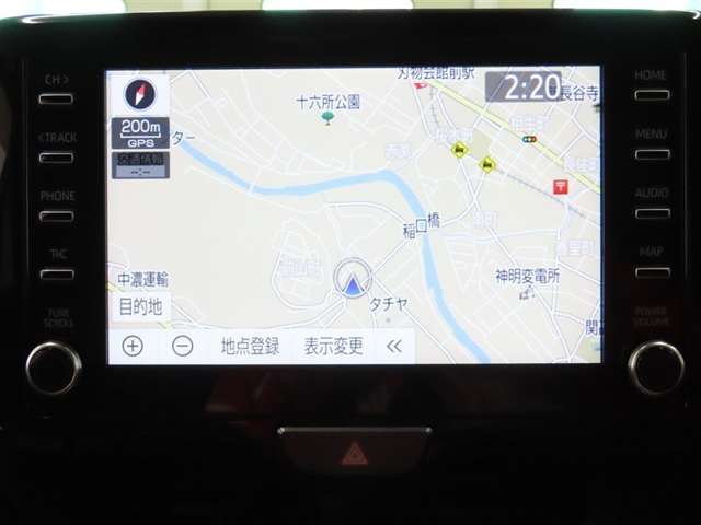 ナビ付なので遠出や旅行にも迷わずに行けます。