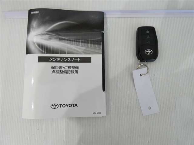 スマートキーはドアロックもエンジンの始動もキーを取り出す必要は、ありません
