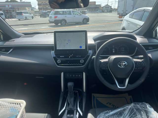 トヨタ カローラクロス 1.8 ハイブリッド Z 登録済未使用車 スペアタイヤ BSM ETC2.0 静岡県の詳細画像 その16