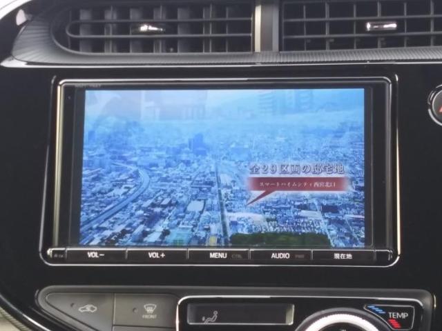 トヨタ アクア 1.5 G ソフトレザーセレクション TRDエアロ/9インチSDナビ/衝突安全装置 奈良県の詳細画像 その11