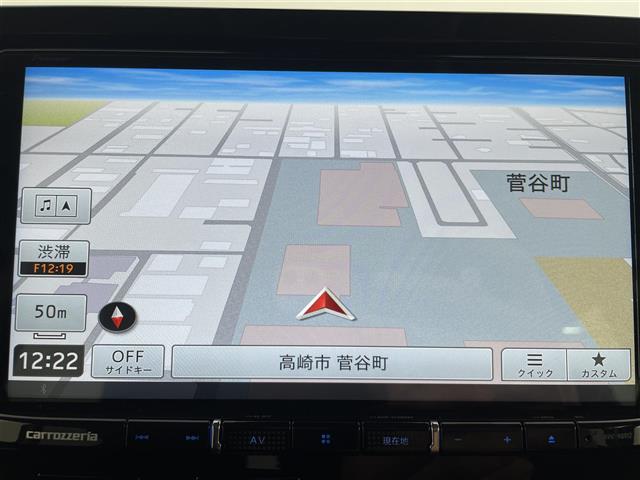 【９インチナビ】ナビ利用時のマップ表示は見やすく、いつものドライブがグッと楽しくなります！