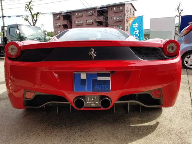 フェラーリ 458イタリア F1 DCT D車 Fリフティング LEDカーボンハンドル 愛知県の詳細画像 その5