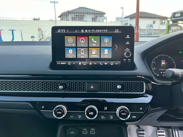 Apple Car Play、Android Autoが利用可能です。お手持ちのGoogle Mapを画面に表示することが可能です。