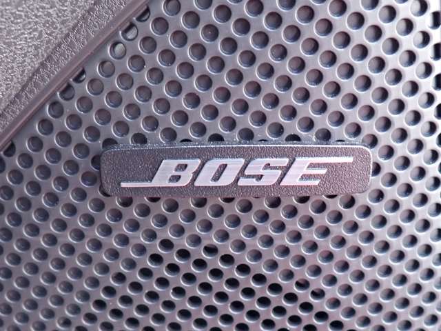 BOSEサウンドシステムは、車種に合わせた専用チューンが施されていますので高音質のサウンドをお楽しみいただけます♪