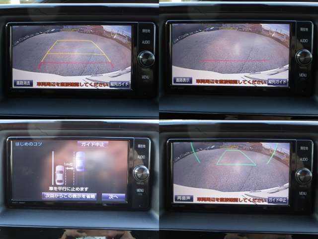 バックガイドカメラ付で、３パターンのガイド線でドライバーをサポートします。