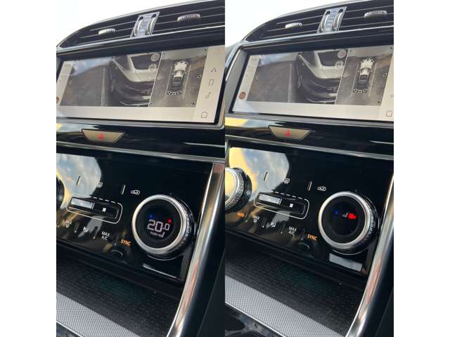 フルオートエアコンはダイヤルボタン一つで室内温度・シートヒーターの設定が可能です。
