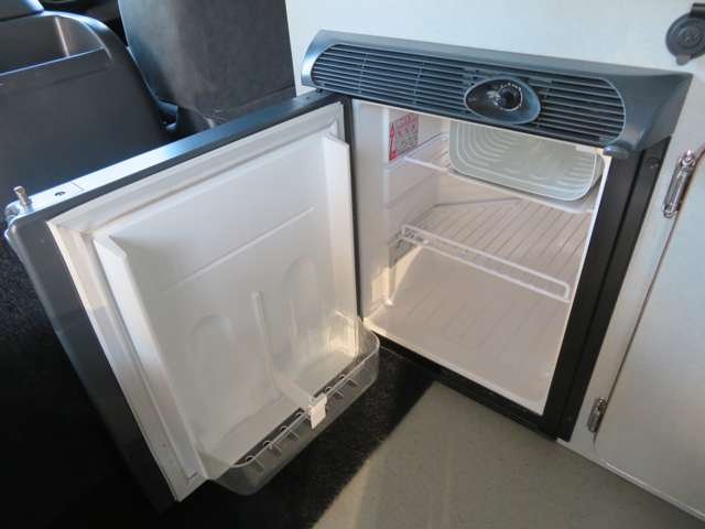 冷蔵庫も備えております！旅先でのお土産の保冷等にも大活躍です！
