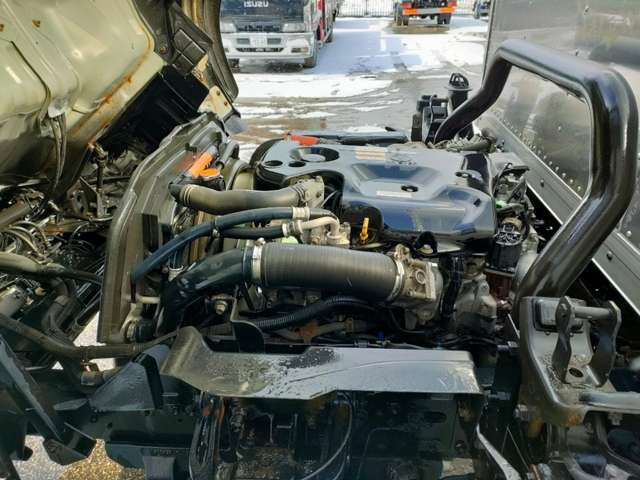 いすゞ エルフ 2tアルミバン 4WD P/G付 ラッシングレール2段 北海道の詳細画像 その17