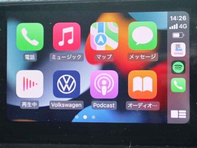 対応のスマートフォンであれば、Apple CarplayやAndroid Autoを使用できます。