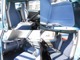 シートはファブリック！！カラーはブルーです！！運転席はリクライニング＆スライド機能付き！！お好きなポジションに設定可能！！助手席はリクライニングのみ可能です！！！