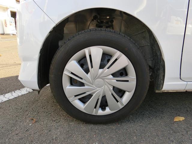 タイヤの溝はまだまだ残っています！これからの走行距離と使い方にもよりますが、すぐに買い替える心配もなく、次回車検まで使えるかも？