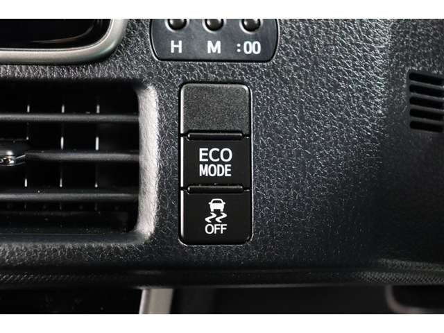 燃費を良くするECOモード切り替えスイッチがついております！