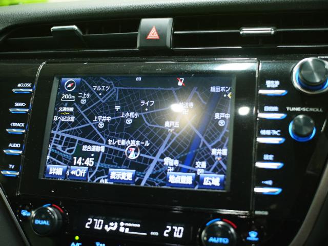 トヨタ カムリ 2.5 WS 12セグMナビBカメLEDライトET 東京都の詳細画像 その12