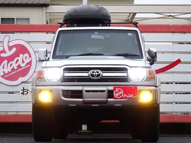 トヨタ ランドクルーザー70 4.0 4WD ルーフキャリア キャリアボックス 岐阜県の詳細画像 その5