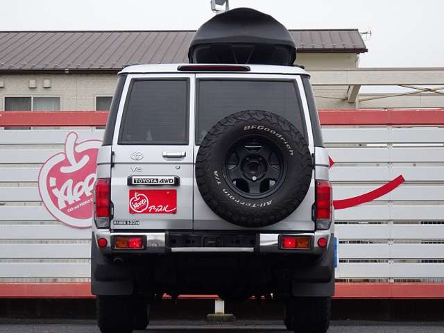 トヨタ ランドクルーザー70 4.0 4WD ルーフキャリア キャリアボックス 岐阜県の詳細画像 その6