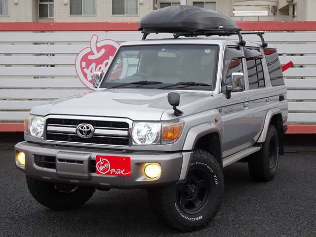 トヨタ ランドクルーザー70 4.0 4WD ルーフキャリア キャリアボックス 岐阜県の詳細画像 その9
