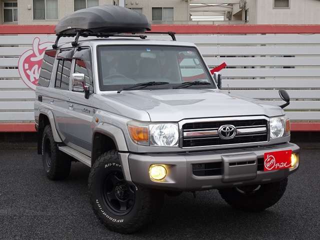 トヨタ ランドクルーザー70 4.0 4WD ルーフキャリア キャリアボックス 岐阜県の詳細画像 その10