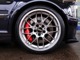 タイヤホイールはBBS　RS-GT　１９インチです。当時物ではかなりハイレベルな軽量化された鍛造ホイール、ブラックエンブレムセンターキャップも拘り！タイヤサイズ225/40ZR19　255/35ZR19の組み合わせ！
