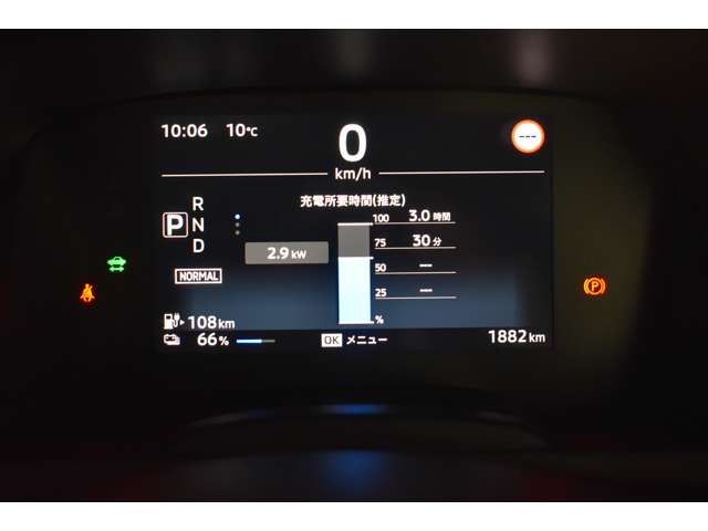 三菱 eKクロスEV P マイパイロット 急速充電コネクタ ETC 岐阜県の詳細画像 その10