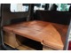 車中泊が可能なベッドキットを装着してあります。柄や生地、ステッチがボディに合わせて変更可能です。