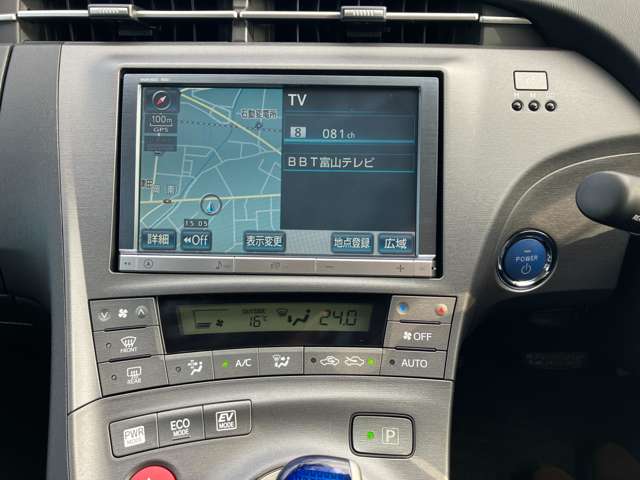 トヨタ プリウス 1.8 G ツーリングセレクション TEIN車高調ローダウン ナビTV バックカメラ 富山県の詳細画像 その19