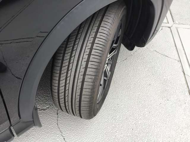 タイヤの溝もまだ大丈夫。