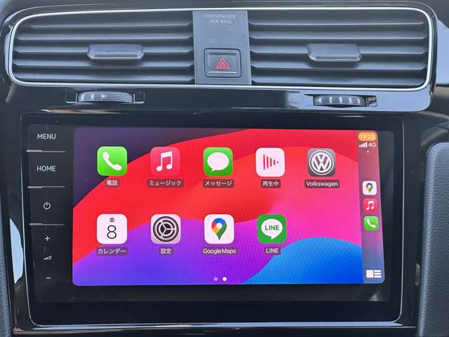 【App-Connect搭載】Mirror Link、Apple Car Play、Android Autoに対応。対応するアプリをナビ画面で閲覧、操作できます。