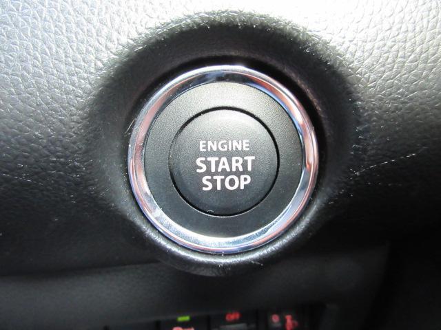 ボタン１つでエンジンを始動【キーレスプッシュスタート】！イモビライザーも標準装備です。