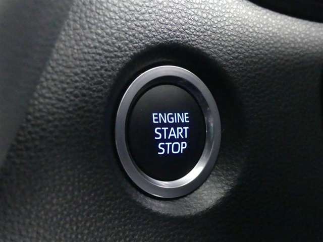 ワンタッチで簡単にエンジンスタート☆エンジンを切るときもスイッチを押すだけで楽々！