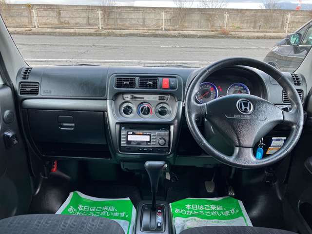 ホンダ バモス 660 G 4WD バックカメラ CD AUX 山形県の詳細画像 その11