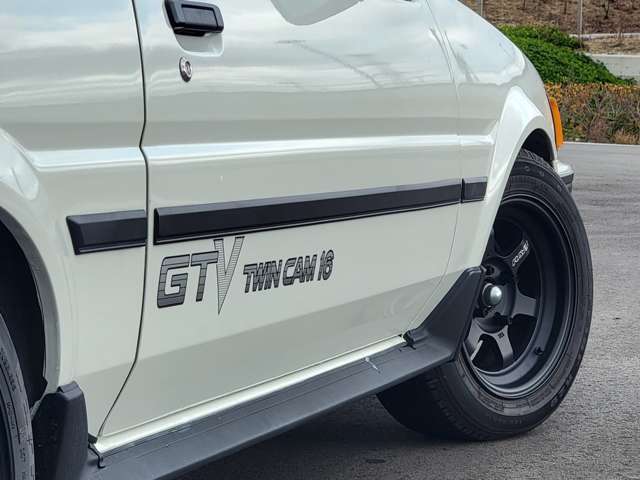 トヨタ カローラレビンハッチバック 1.6 GTV 修復歴無 TE37新品 フル内装 エアコン 兵庫県の詳細画像 その10