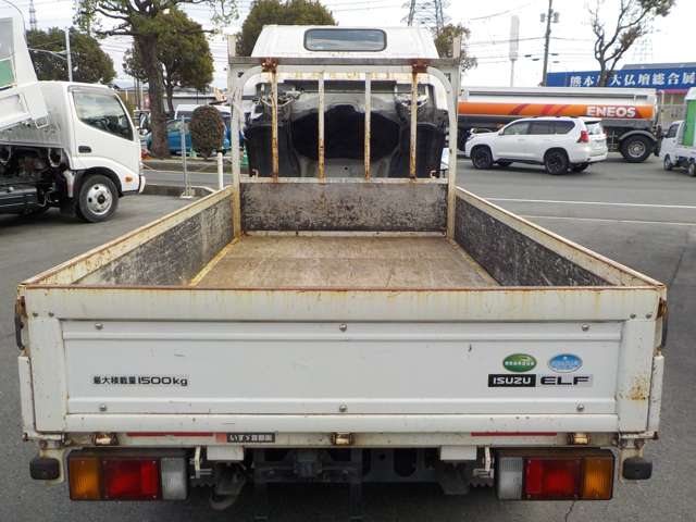 いすゞ エルフ 1.5トン積平ボディ 全低床5MT エアコン パワステ P/W 熊本県の詳細画像 その16