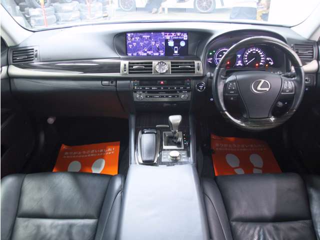 レクサス LSハイブリッド 600h バージョンC 4WD 黒革 新品フルエアロ 新品ホイール・タイヤ 神奈川県の詳細画像 その6