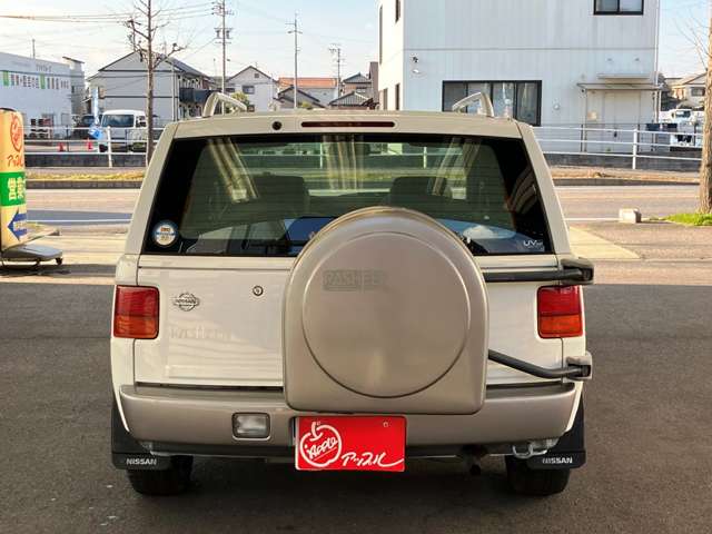 日産 ラシーン 1.5 タイプA 4WD ルーフレール カバー付き背面タイヤ 愛知県の詳細画像 その6